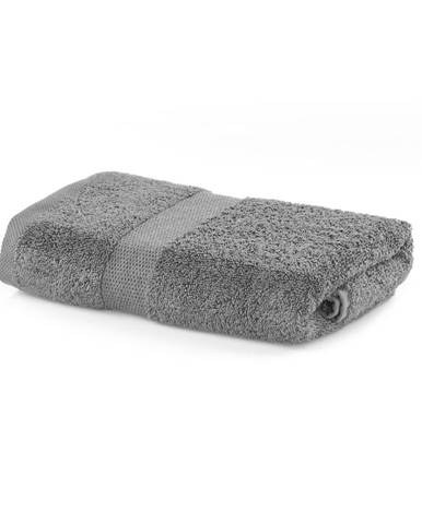 Sivý uterák DecoKing Marina, 50 × 100 cm