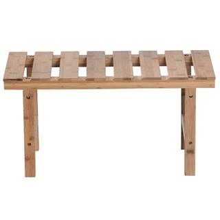 Kondela Príručný stolík k vírivke v tvare obdĺžnika prírodný bambus VIREO TYP 4, značky Kondela