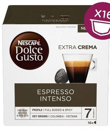Kapsule Nescafé Dolce Gusto Espresso Intenso, 16ks