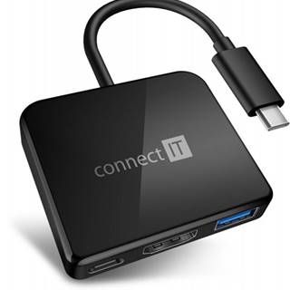 Thrustmaster Connect IT USB-C hub, 3v1, značky Thrustmaster