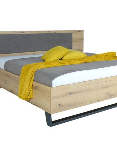 MURRAY posteľ s čalúnenou plochou na čele 180x200