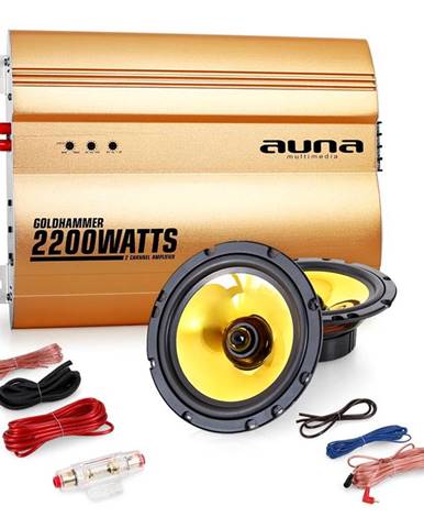 Auna 2.0 auto hifi set „Golden Race V2“ – 6,5" reproduktor