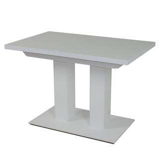 Sconto Jedálenský stôl SENWE 1 biela/120 cm, značky Sconto