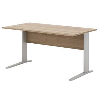 Písací stôl RIO dub sonoma/sivá
