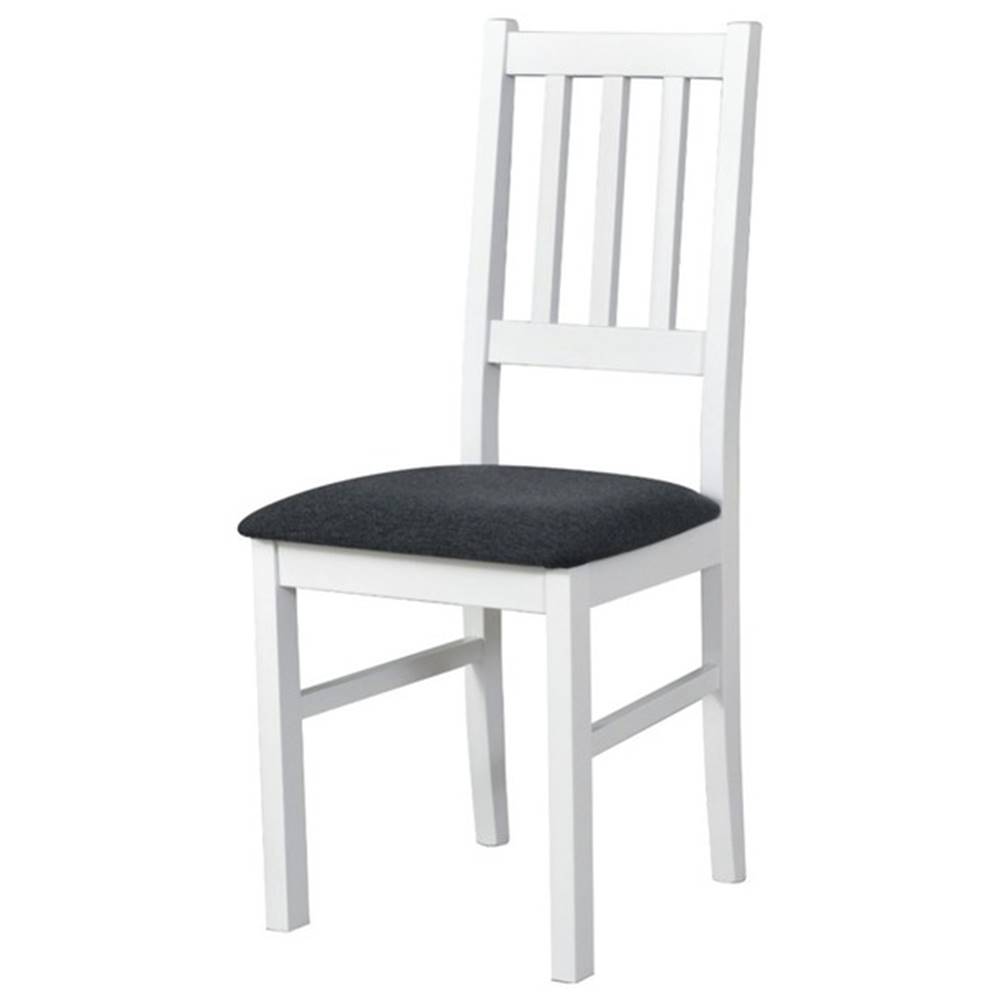 Sconto Jedálenská stolička BOLS 4 biela/čierna, značky Sconto