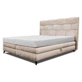 Sconto Čalúnená posteľ PLAVA béžová, 140x200 cm, značky Sconto
