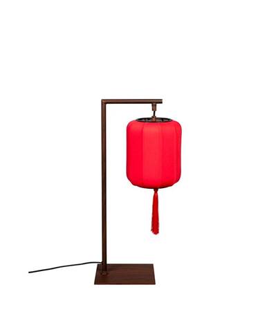 Červeno-hnedá stolová lampa Suoni - Dutchbone