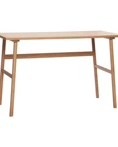 Pracovný stôl v dekore duba 60x120 cm Folk - Hübsch