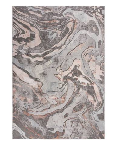 Sivo-béžový koberec Flair Rugs Marbled, 160 x 230 cm