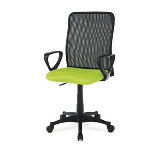 Sconto Kancelárska stolička FRESH zelená/čierna, značky Sconto